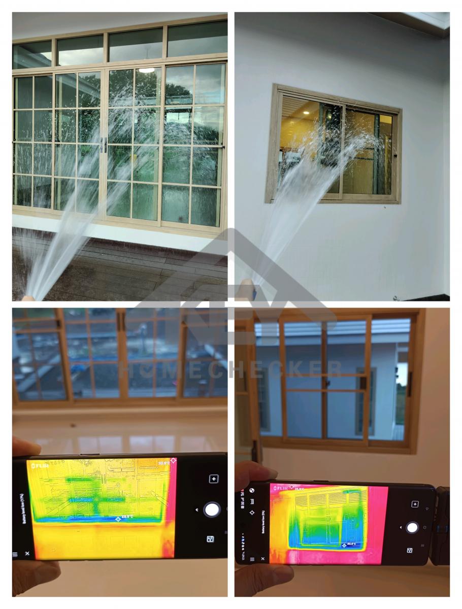 งานเทสน้ำ ประตูหน้าต่าง