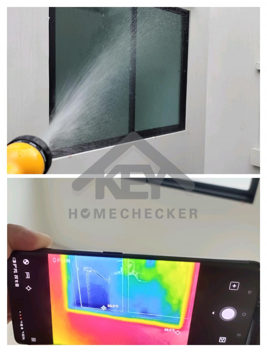 งานเทสน้ำ ประตูหน้าต่าง