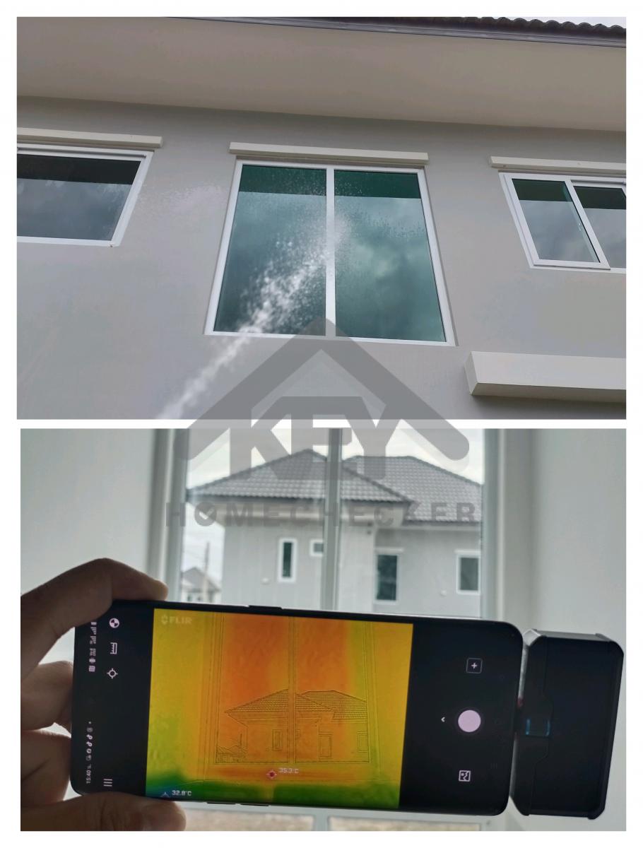 งานเทสน้ำ ประตูหน้าต่าง