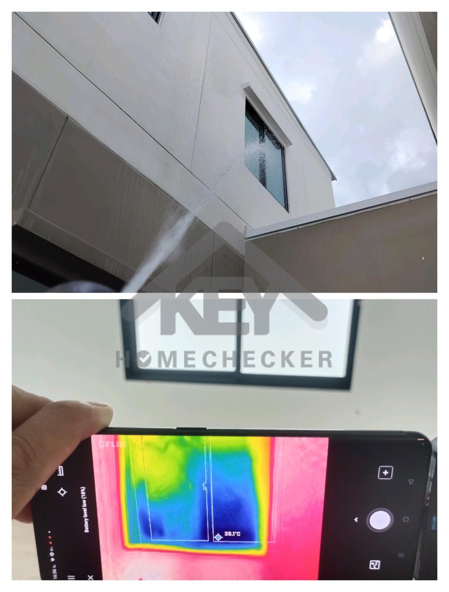 งานเทสน้ำ ประตูหน้าต่าง