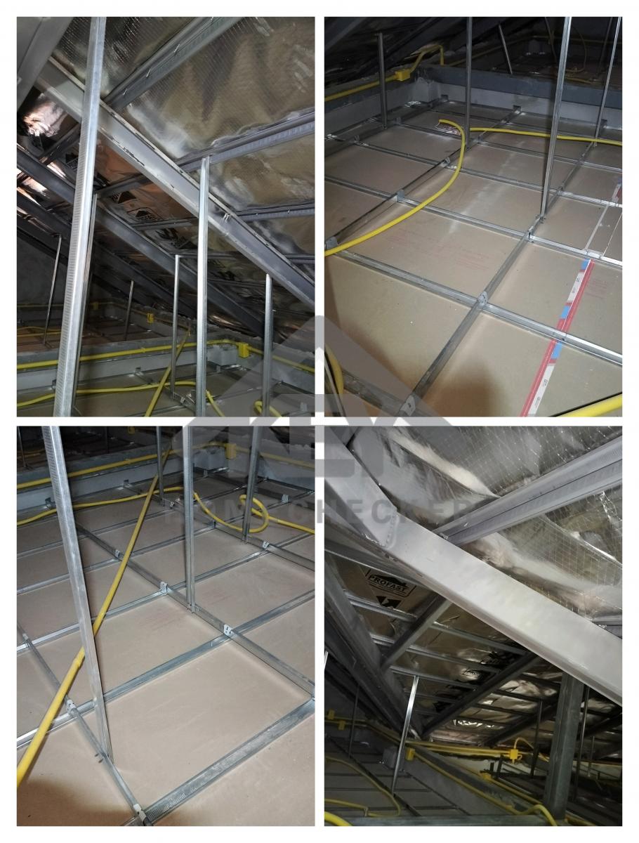 งานฝ้าชายคาและโครงฝ้า