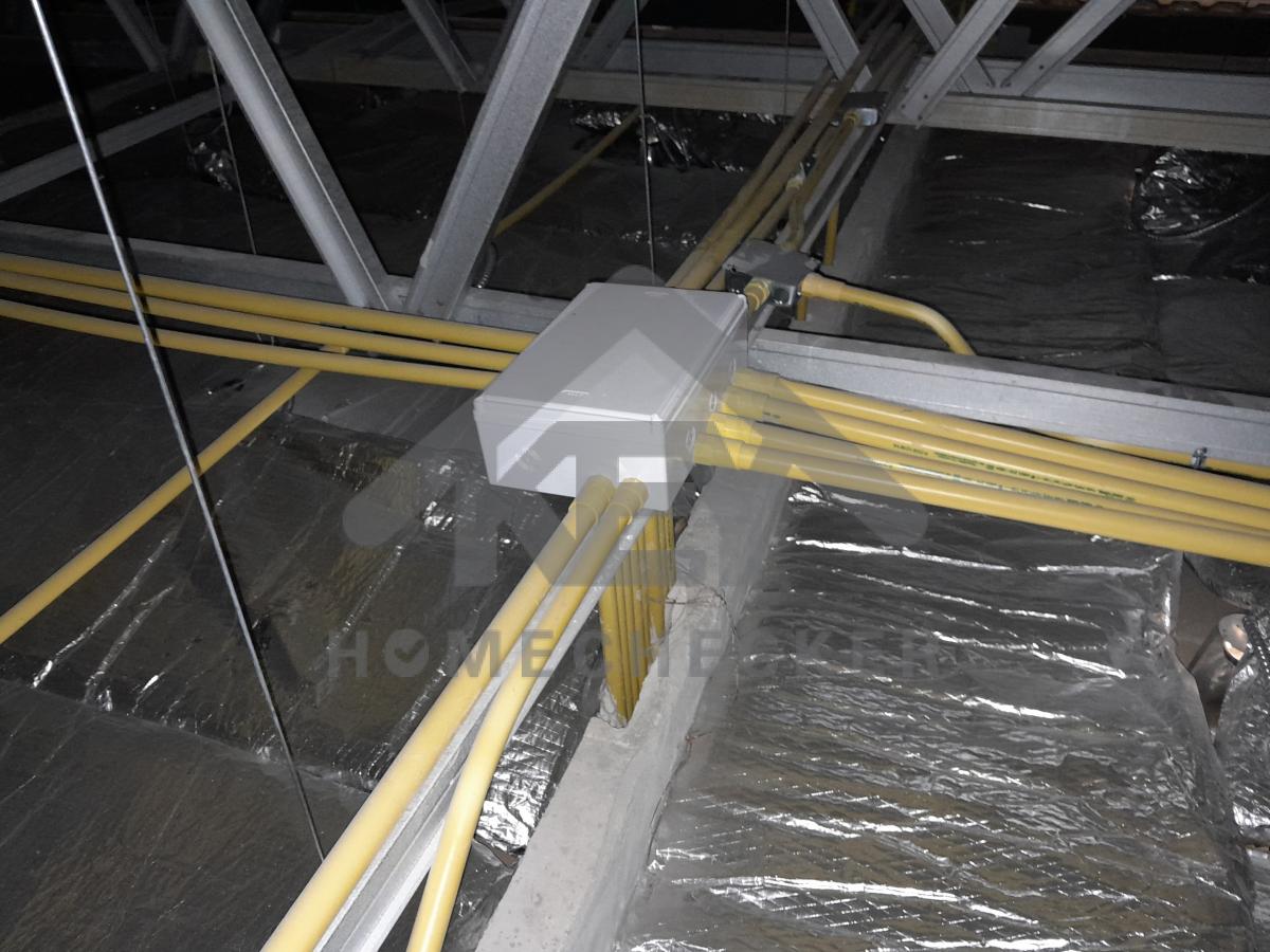 งานฝ้าชายคาและโครงฝ้า