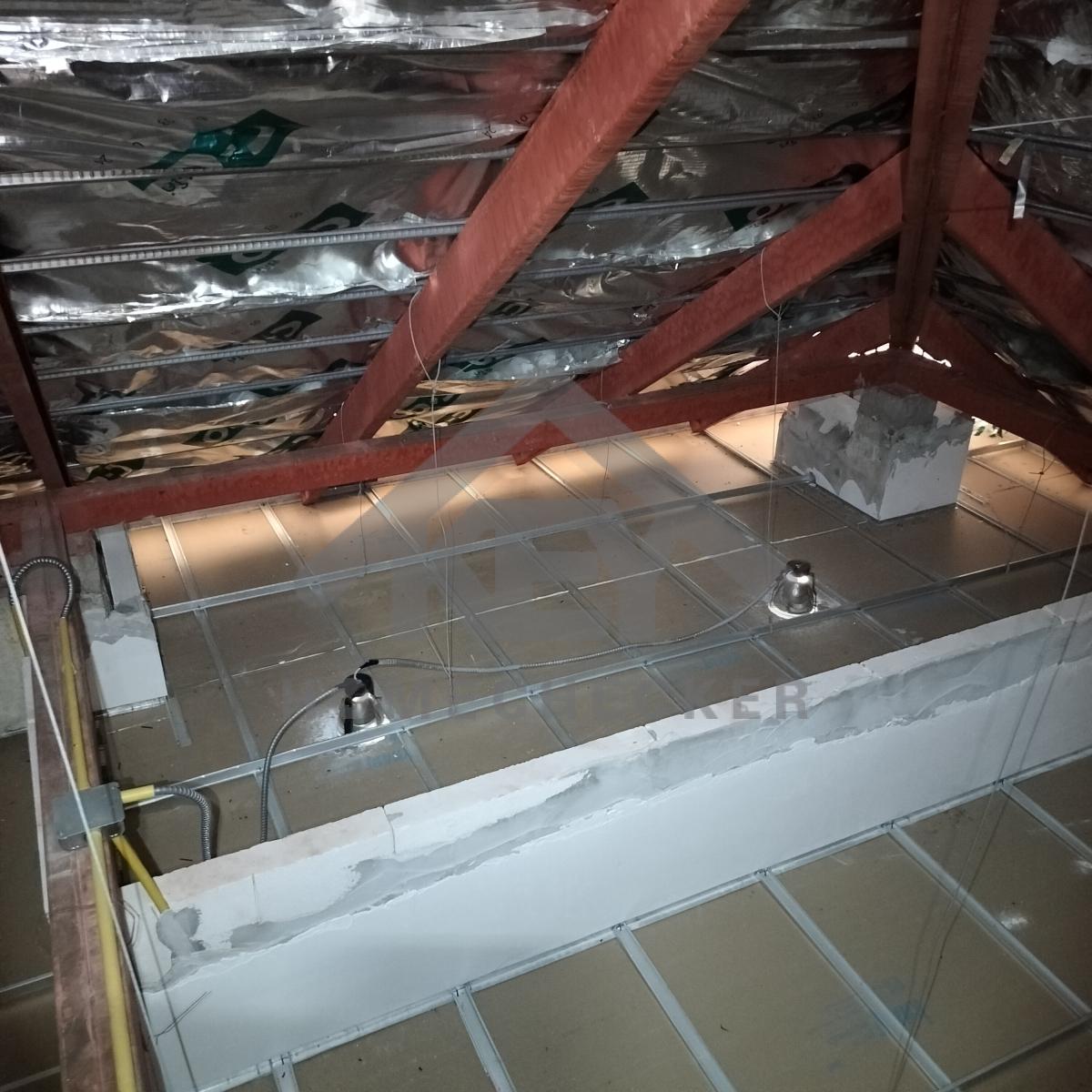 งานฝ้าชายคาและโครงฝ้า