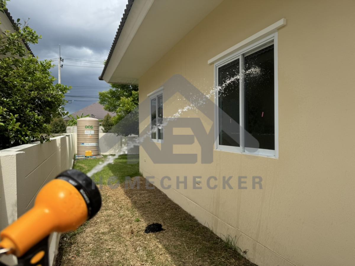 งานเทสน้ำ ประตูหน้าต่าง