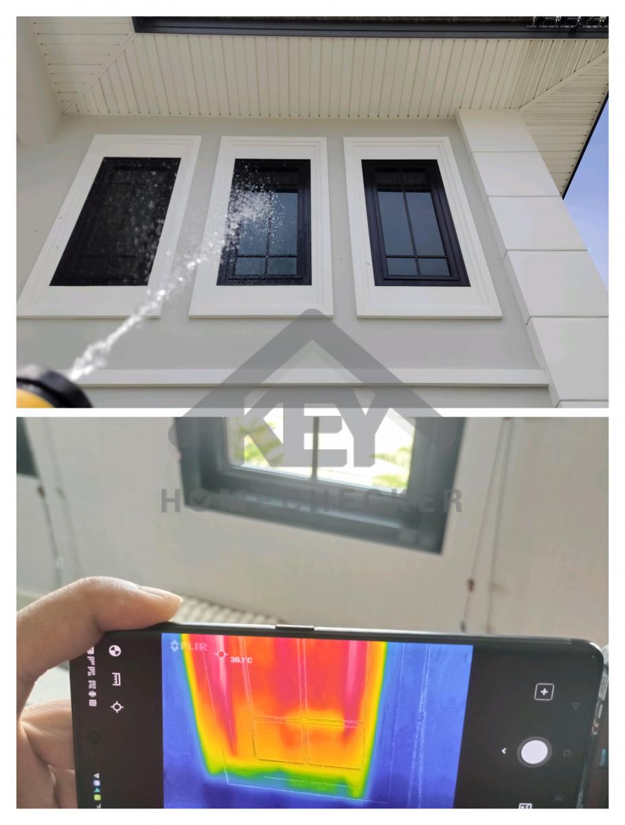 งานเทสน้ำ ประตูหน้าต่าง