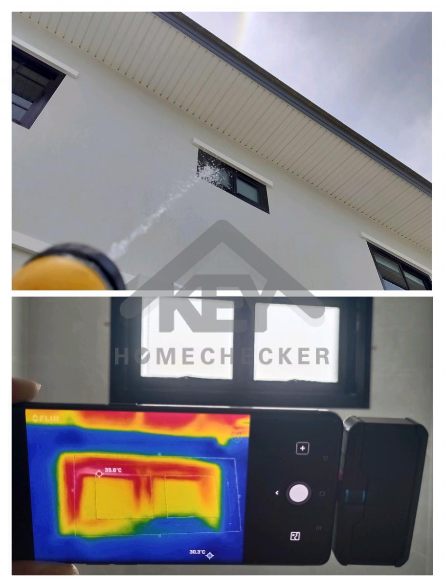 งานเทสน้ำ ประตูหน้าต่าง