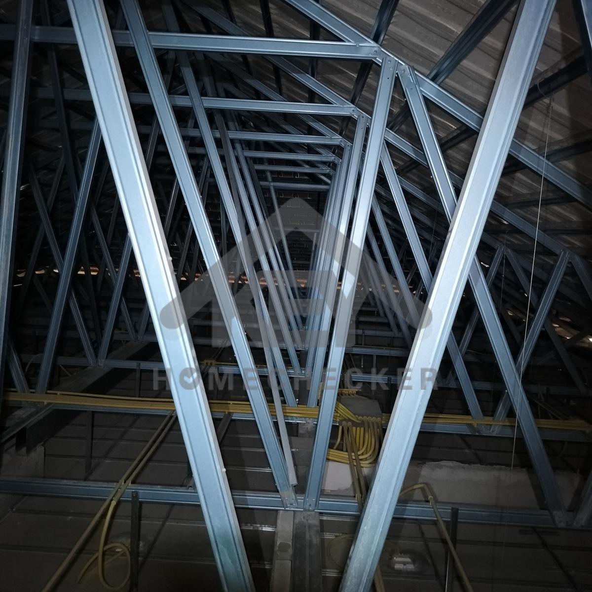 งานฝ้าชายคาและโครงฝ้า