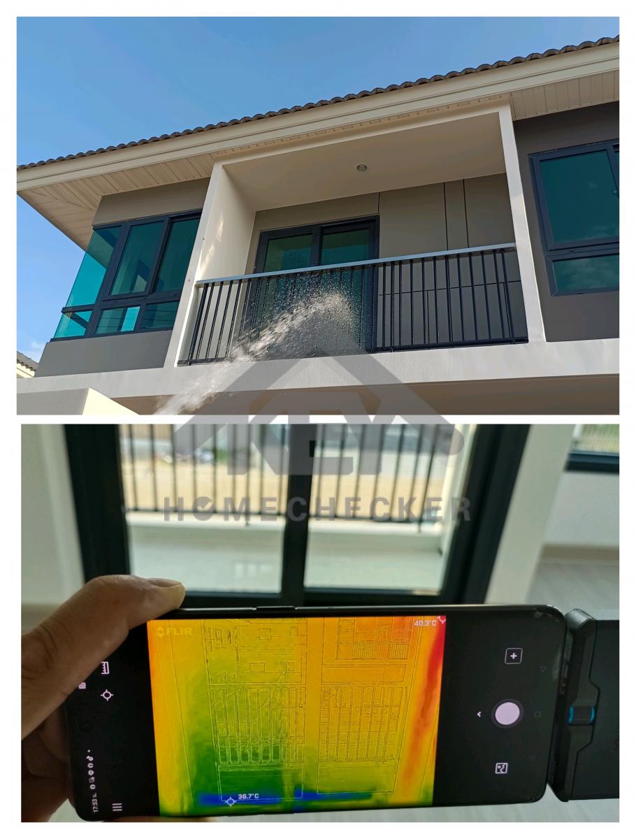 งานเทสน้ำ ประตูหน้าต่าง