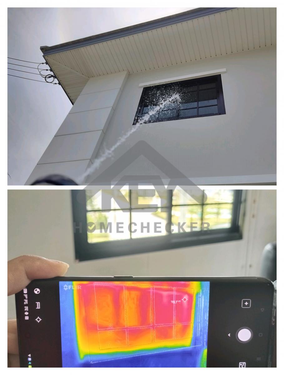 งานเทสน้ำ ประตูหน้าต่าง