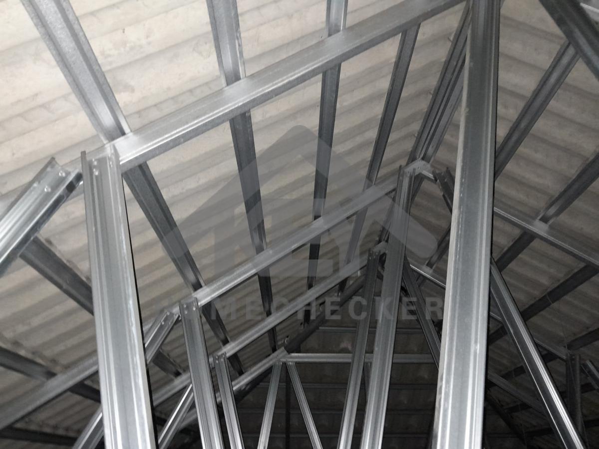 งานฝ้าชายคาและโครงฝ้า