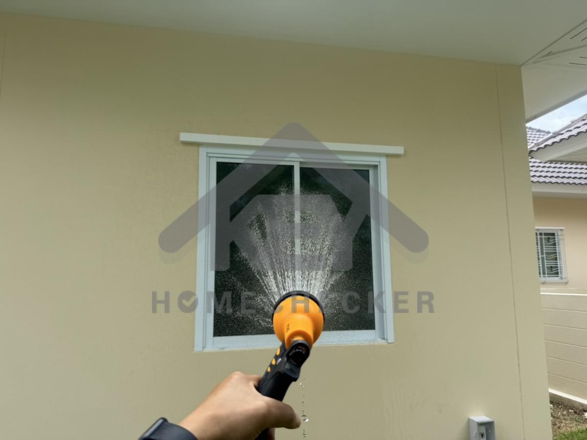 งานเทสน้ำ ประตูหน้าต่าง