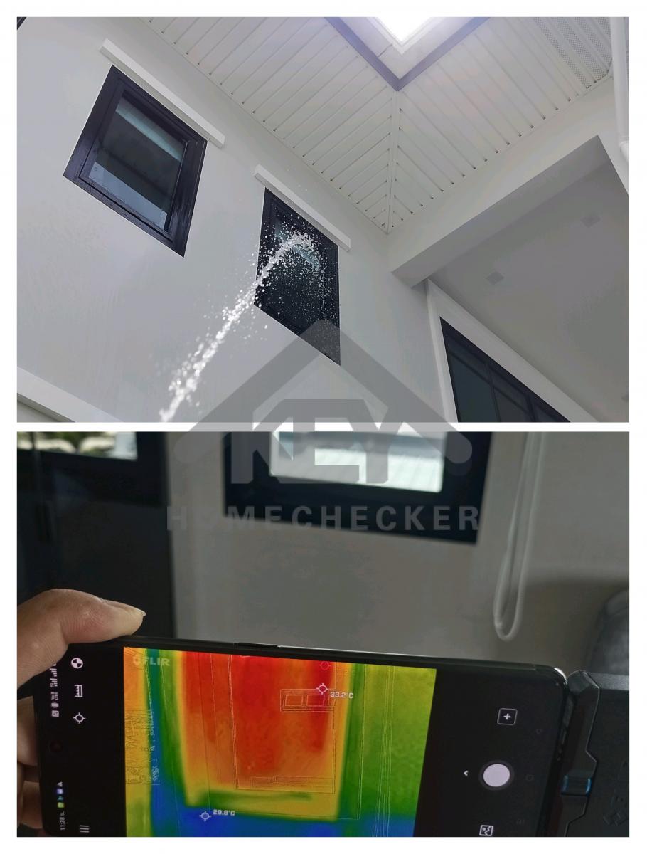 งานเทสน้ำ ประตูหน้าต่าง