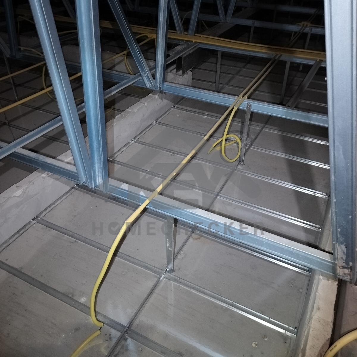 งานฝ้าชายคาและโครงฝ้า