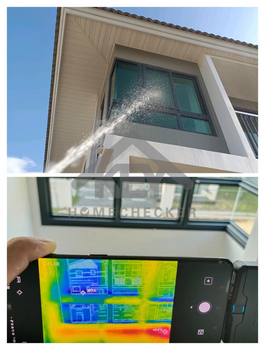 งานเทสน้ำ ประตูหน้าต่าง