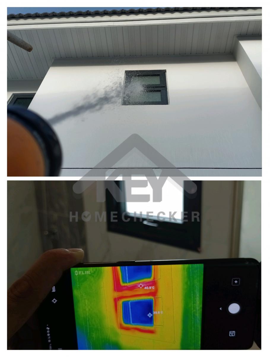 งานเทสน้ำ ประตูหน้าต่าง