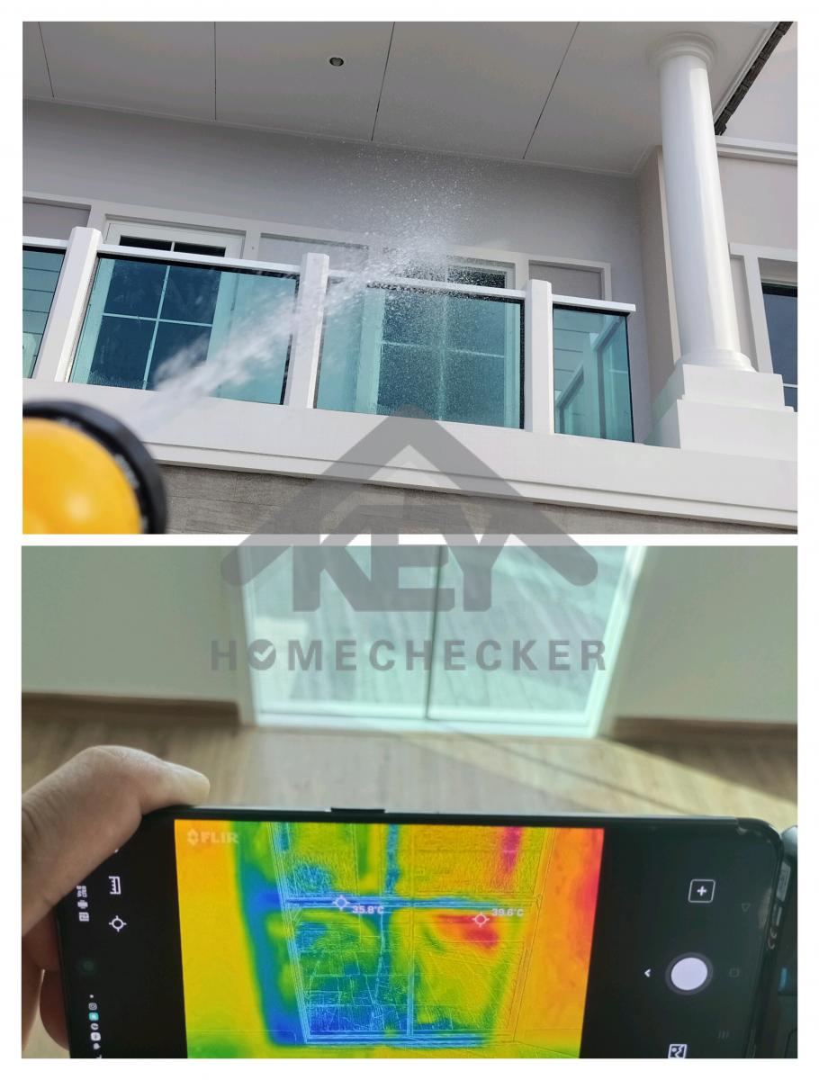 งานเทสน้ำ ประตูหน้าต่าง