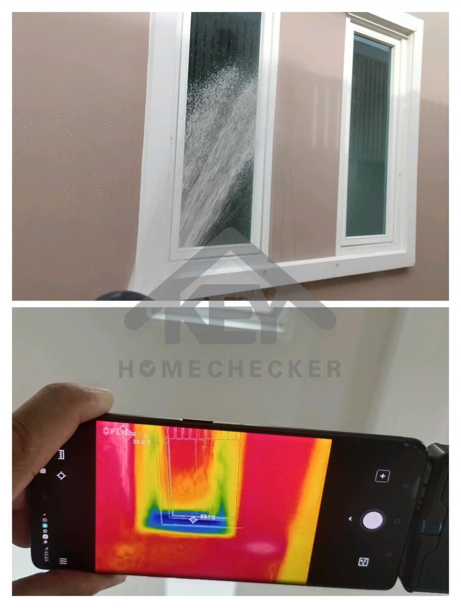 งานเทสน้ำ ประตูหน้าต่าง