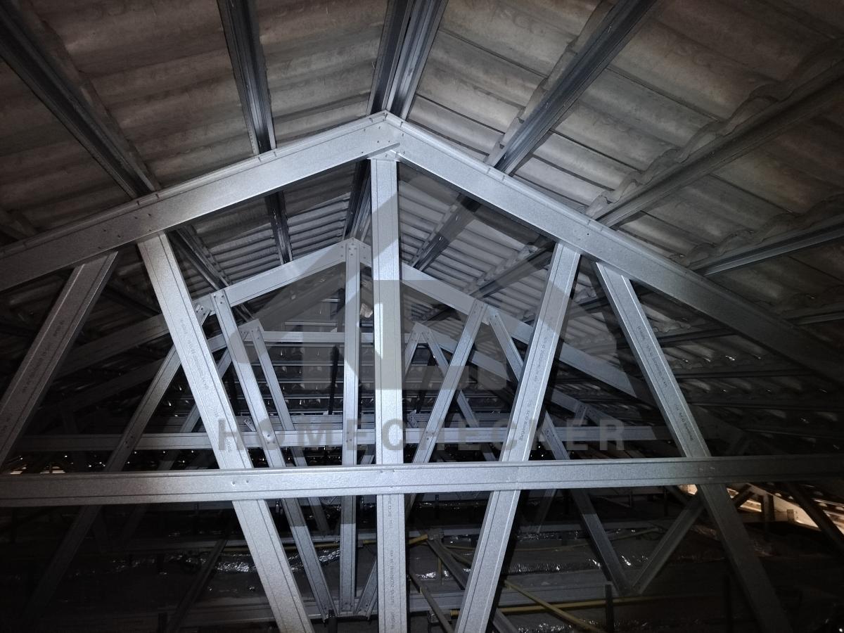 งานฝ้าชายคาและโครงฝ้า