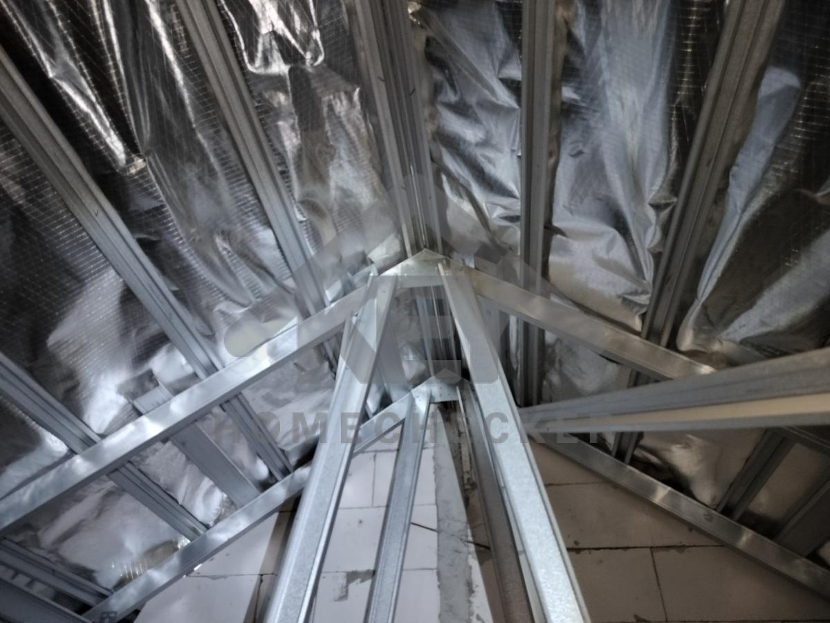 งานฝ้าชายคาและโครงฝ้า