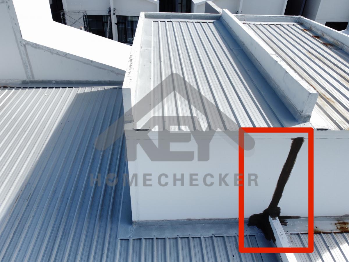 งานตรวจสอบหลังคา