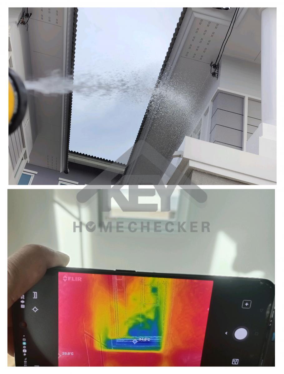 งานเทสน้ำ ประตูหน้าต่าง