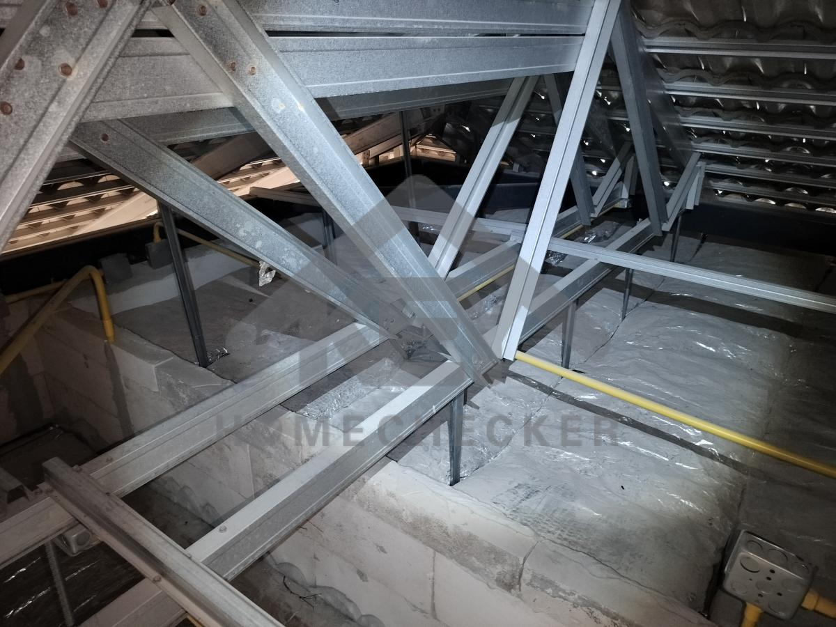 งานฝ้าชายคาและโครงฝ้า