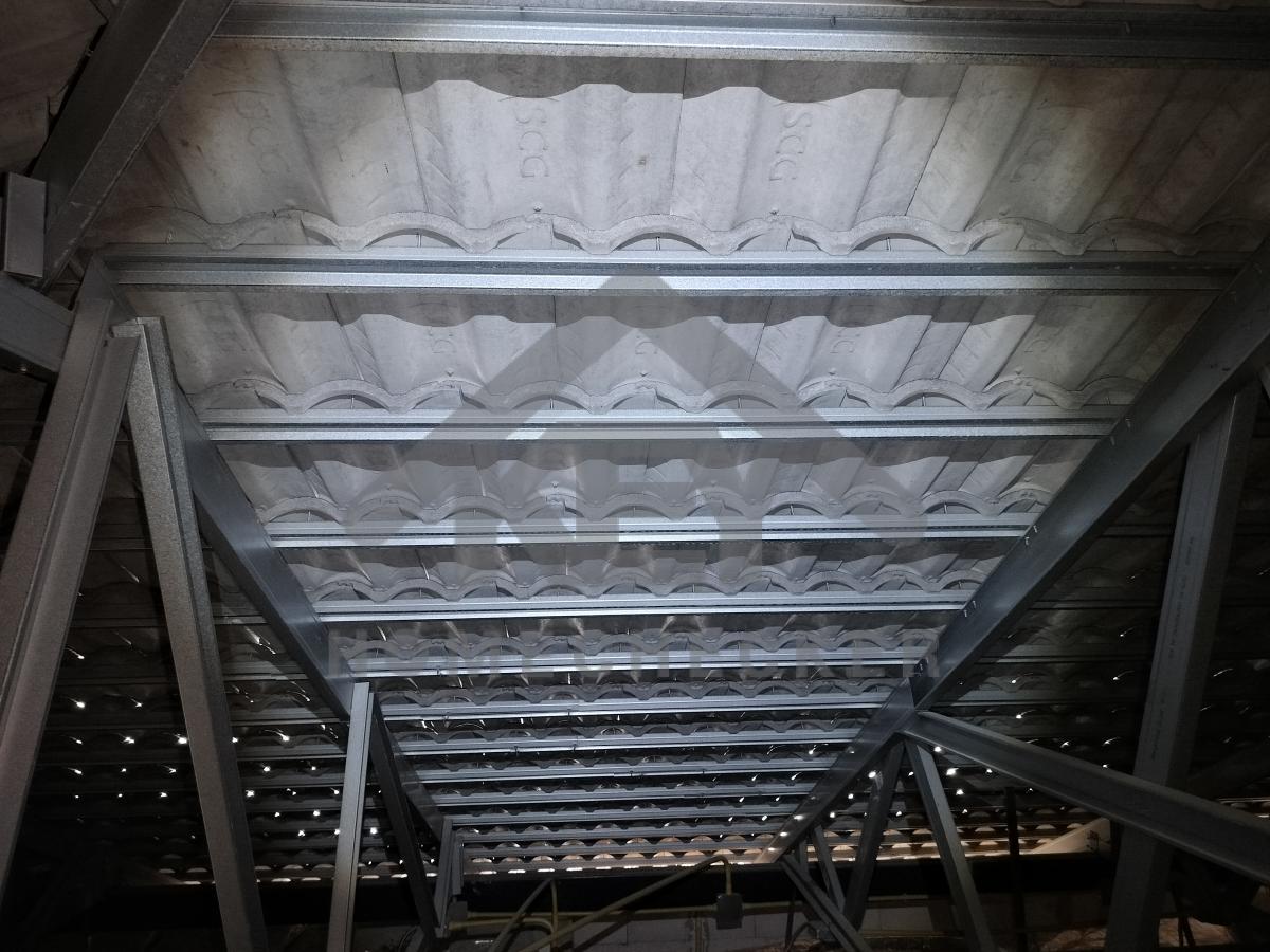 งานฝ้าชายคาและโครงฝ้า