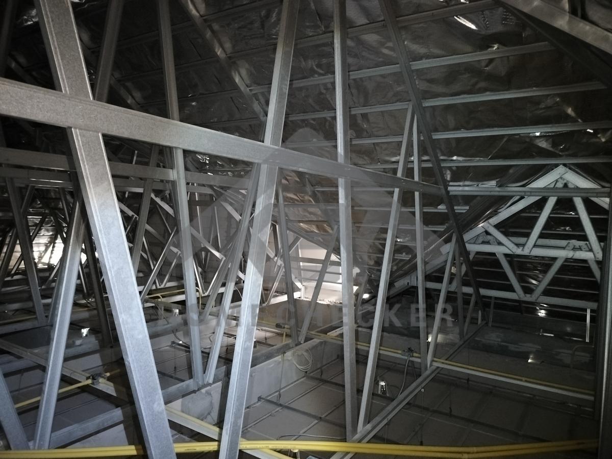 งานฝ้าชายคาและโครงฝ้า