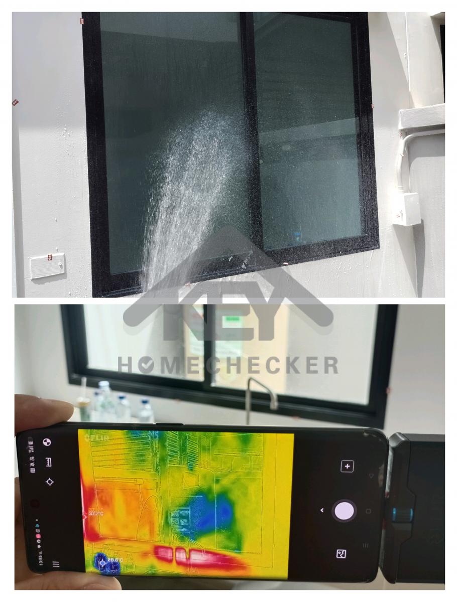 งานเทสน้ำ ประตูหน้าต่าง