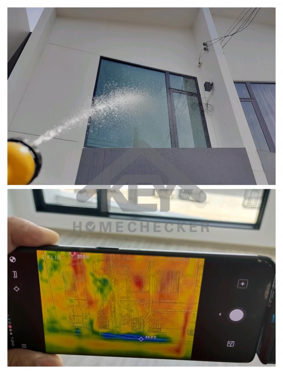 งานเทสน้ำ ประตูหน้าต่าง