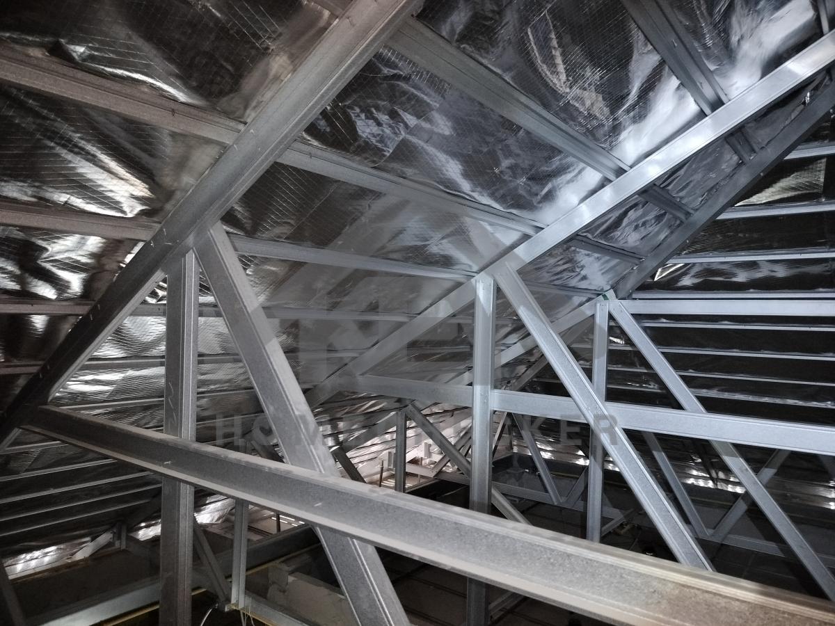 งานฝ้าชายคาและโครงฝ้า