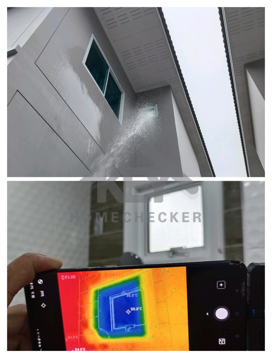 งานเทสน้ำ ประตูหน้าต่าง