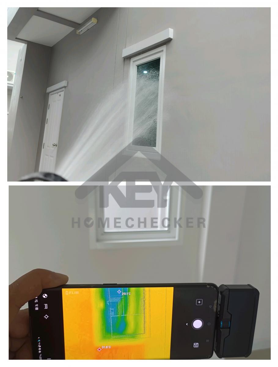 งานเทสน้ำ ประตูหน้าต่าง