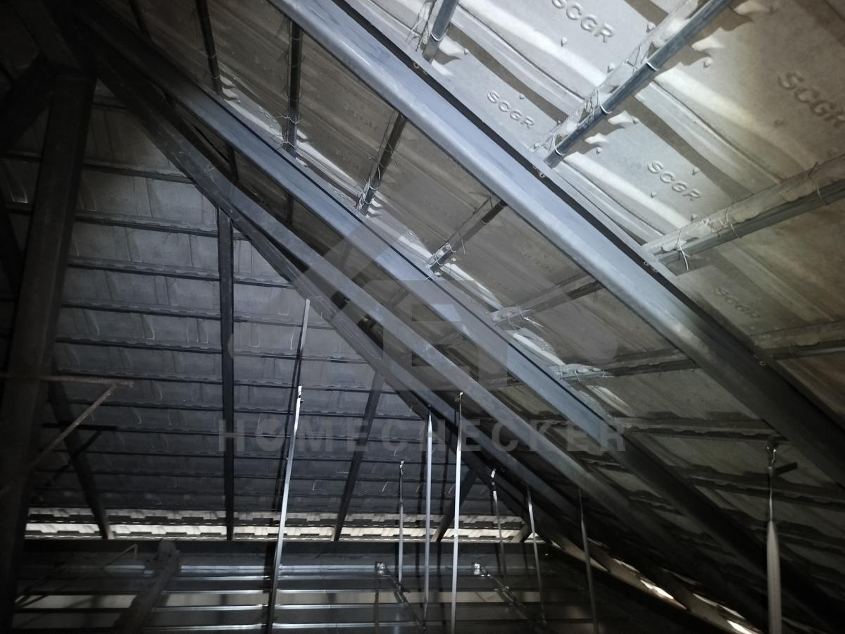 งานตรวจสอบหลังคา