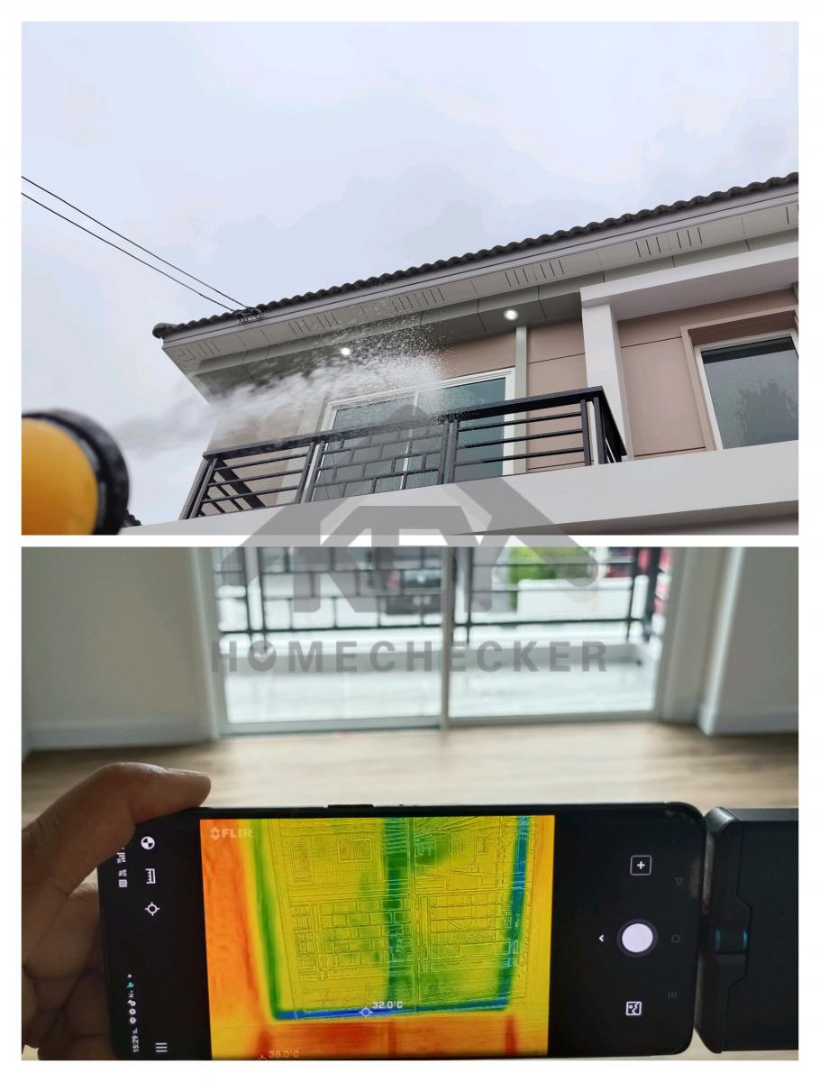 งานเทสน้ำ ประตูหน้าต่าง