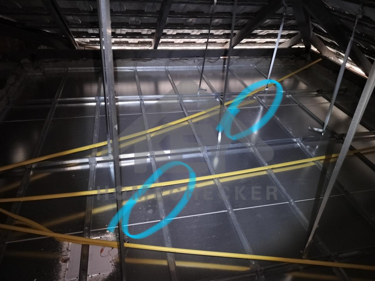 งานตรวจสอบหลังคา