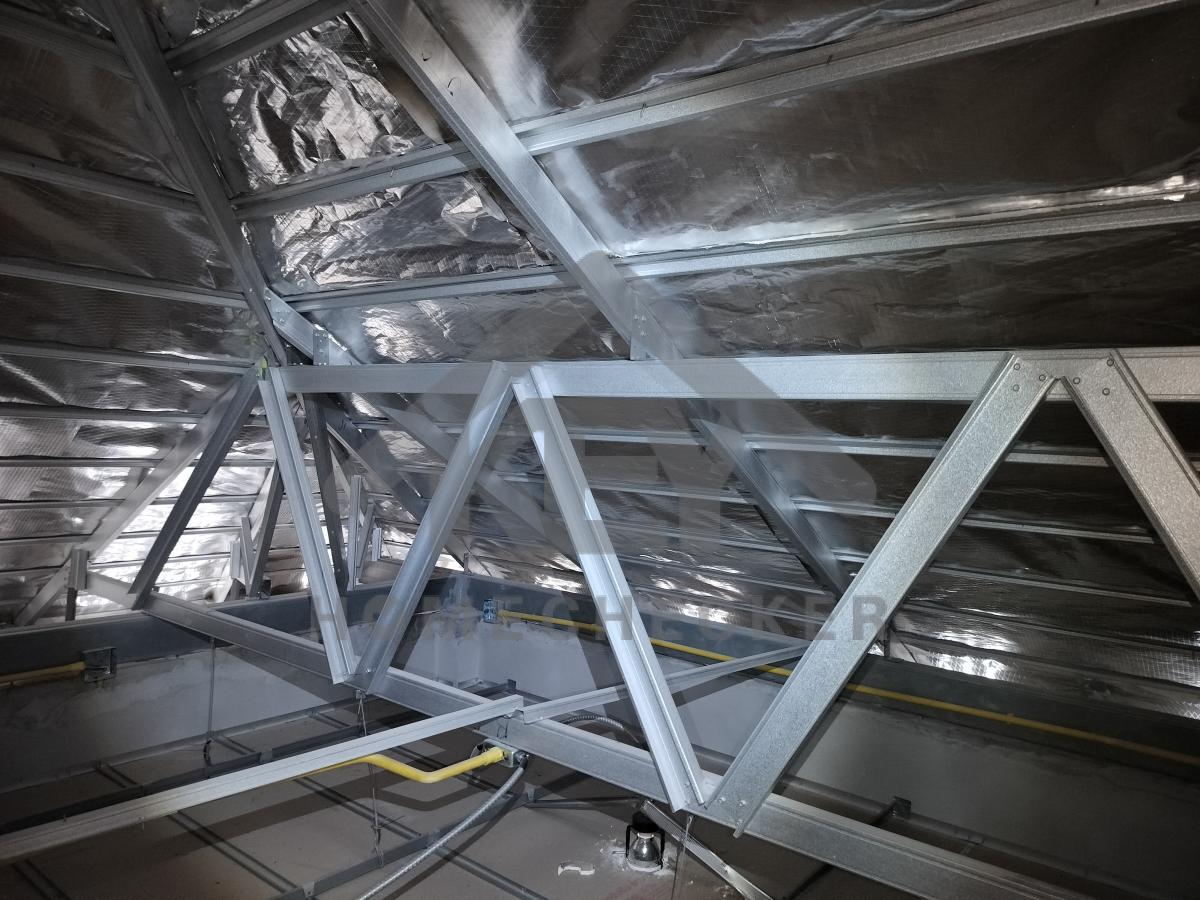 งานฝ้าชายคาและโครงฝ้า