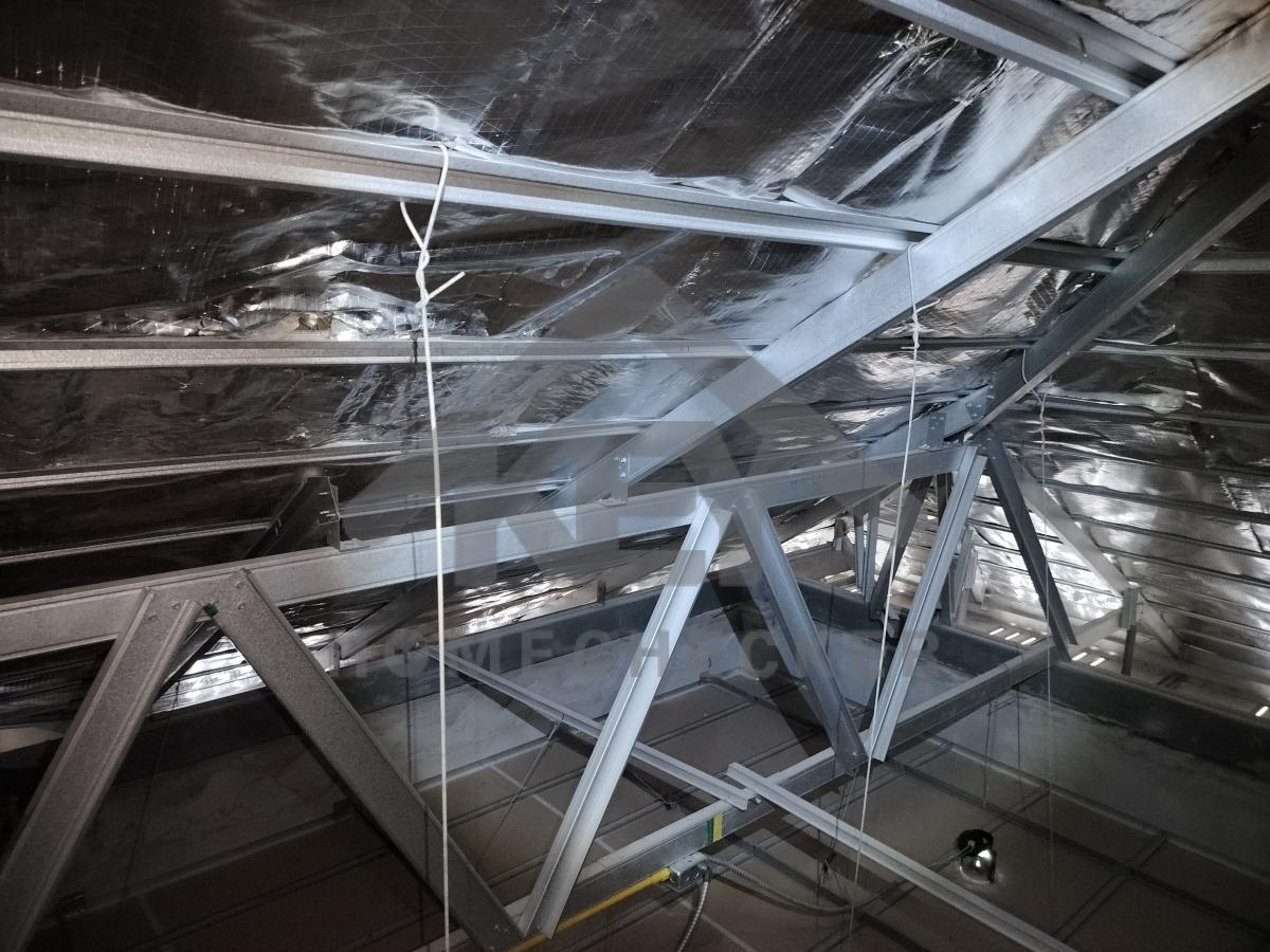 งานฝ้าชายคาและโครงฝ้า