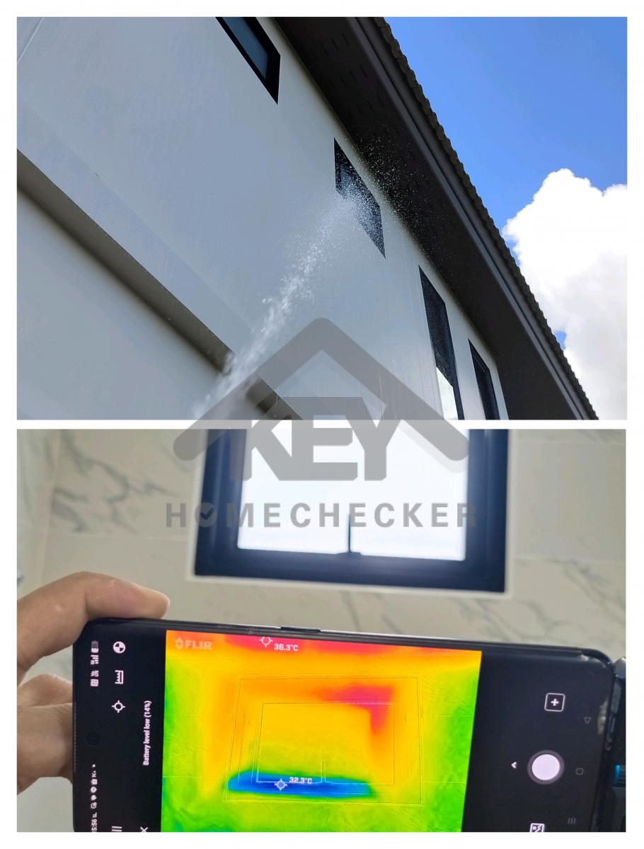 งานเทสน้ำ ประตูหน้าต่าง