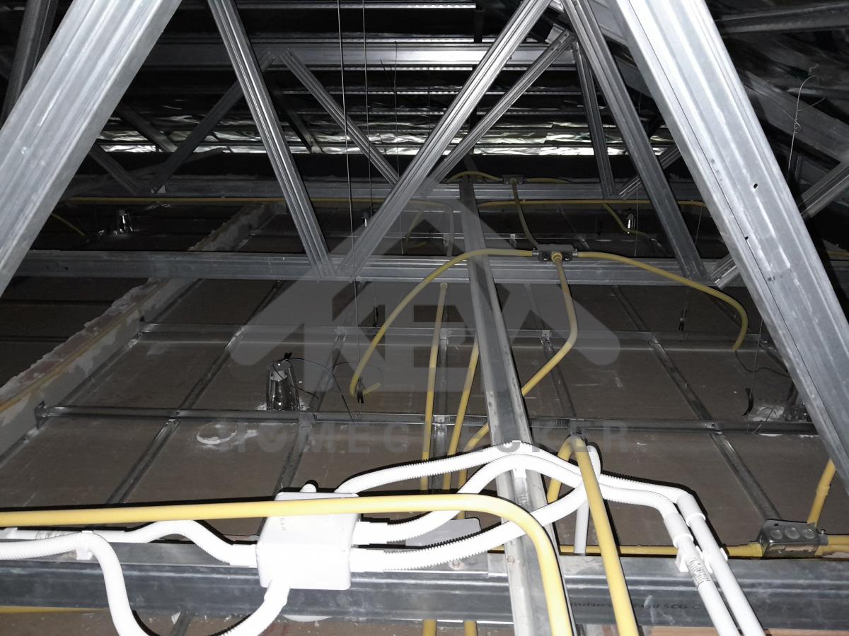 งานฝ้าชายคาและโครงฝ้า