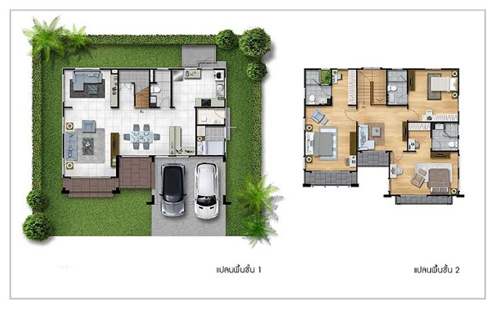 ผังบ้านหรือคอนโด