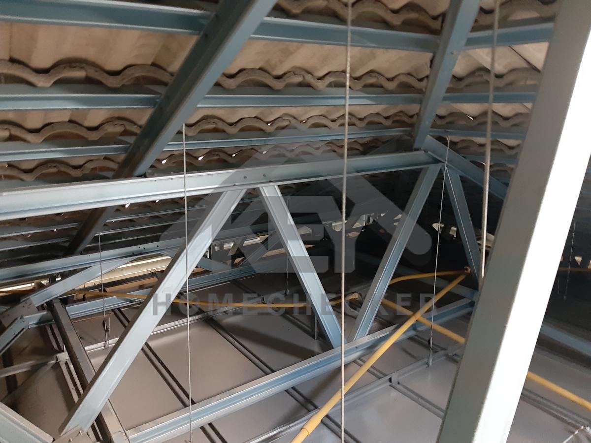 งานตรวจสอบหลังคา