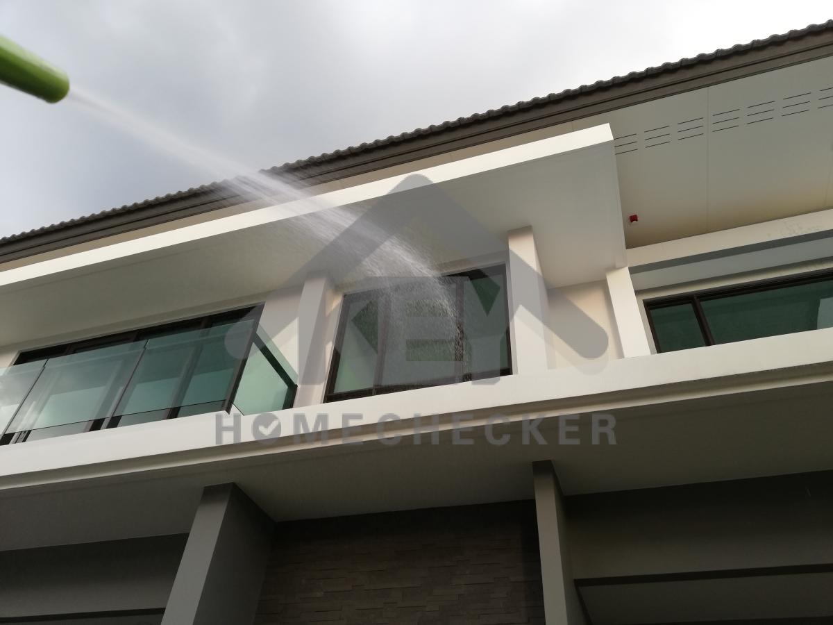 งานเทสน้ำ ประตูหน้าต่าง