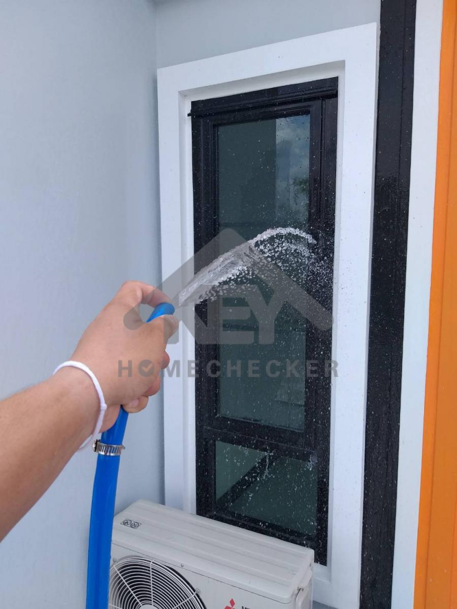 งานเทสน้ำ ประตูหน้าต่าง