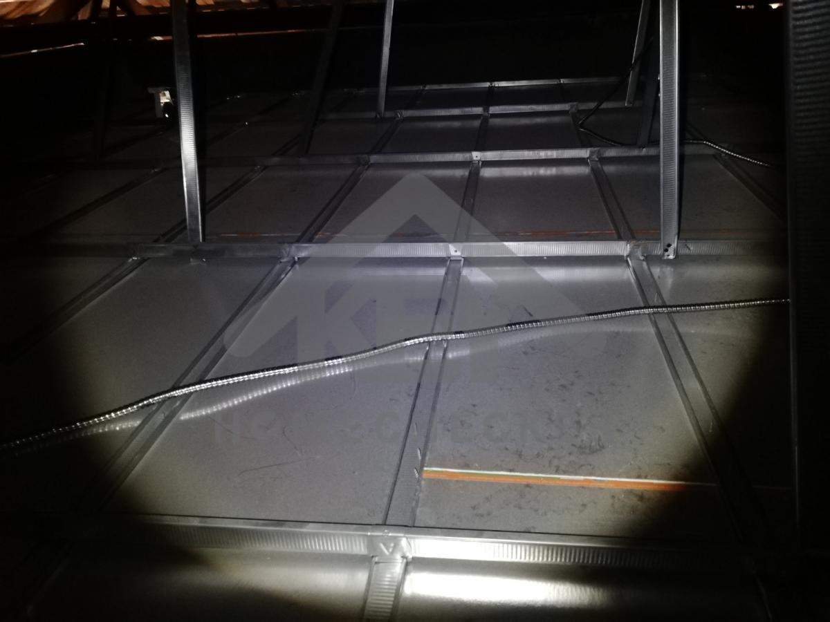 งานตรวจสอบหลังคา