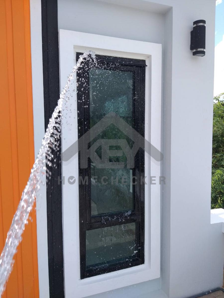 งานเทสน้ำ ประตูหน้าต่าง