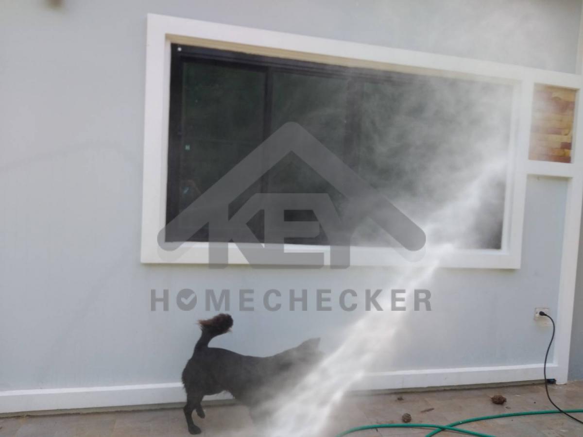 งานเทสน้ำ ประตูหน้าต่าง