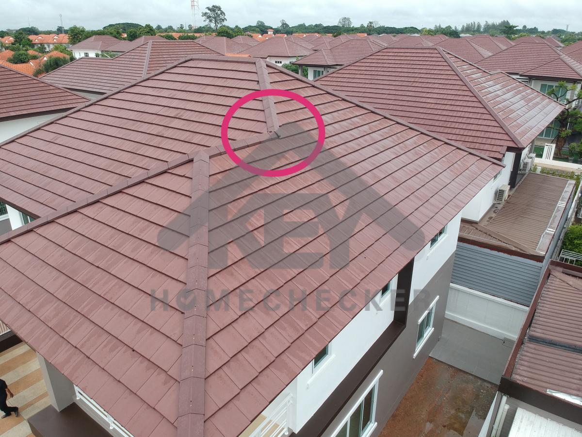 งานตรวจสอบหลังคา