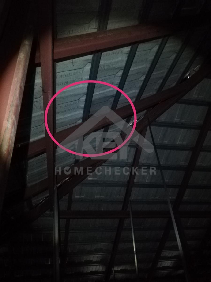 งานตรวจสอบหลังคา