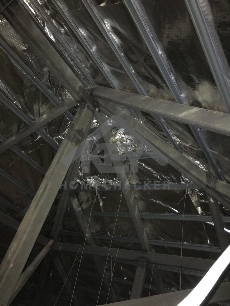 งานตรวจสอบหลังคา